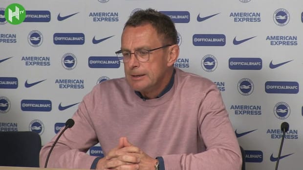 Rangnick: 'It was a humiliating defeat'